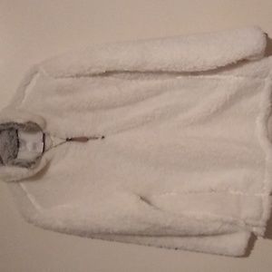 KATYDID pullover sherpa cream Sz medium